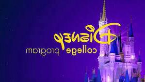 Image shows the Magic Kingdom Castle with the Disney College Program logo.